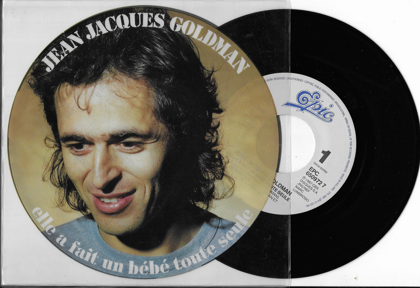 JEAN JACQUES GOLDMAN - Elle A Fait Un Bébé Toute Seule
