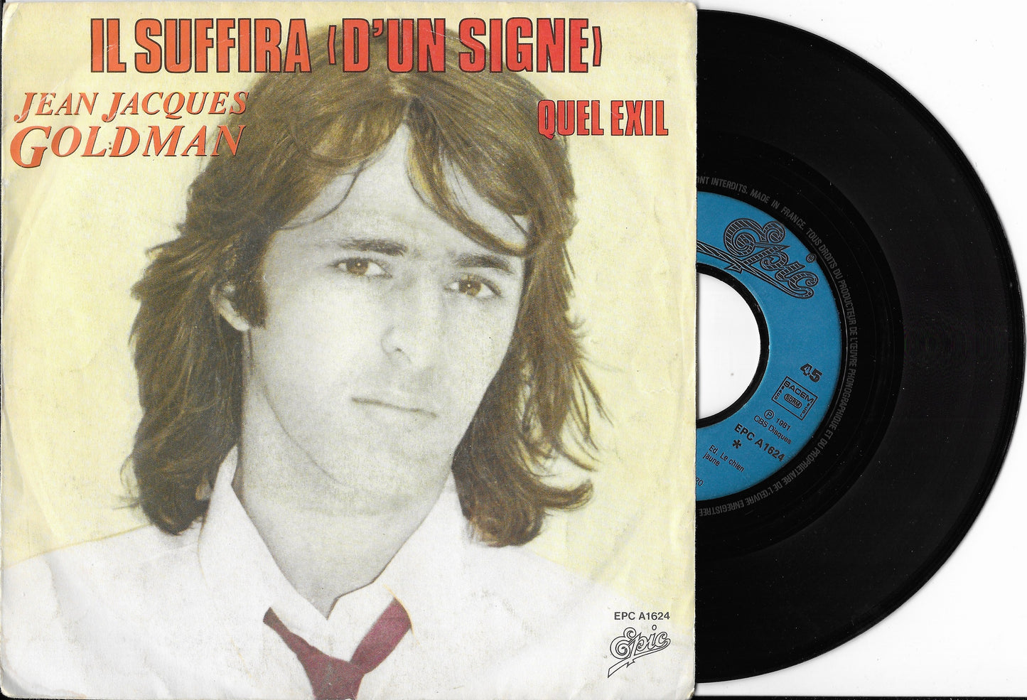 JEAN JACQUES GOLDMAN - Il suffira d'un signe