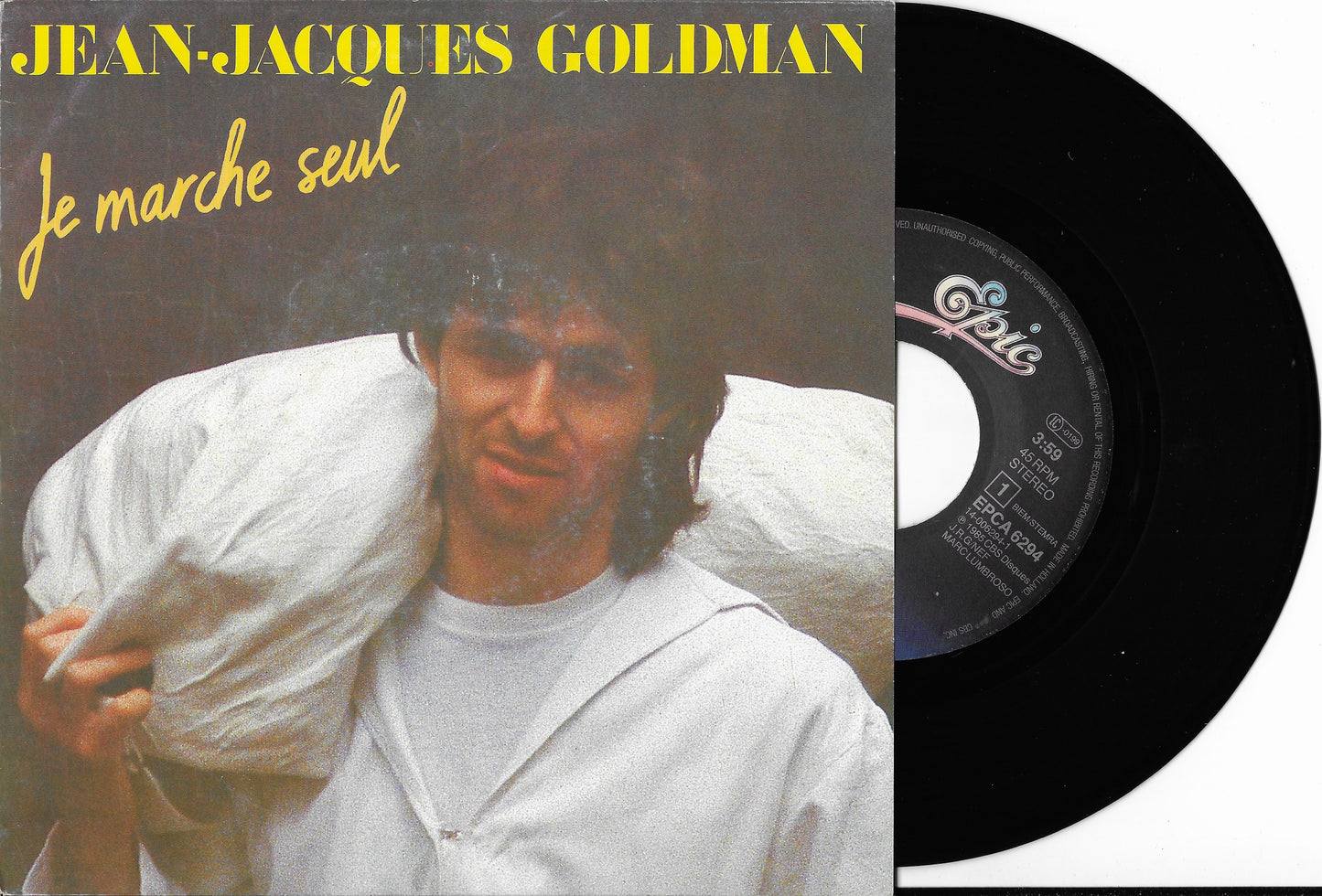 JEAN JACQUES GOLDMAN - Je marche seul