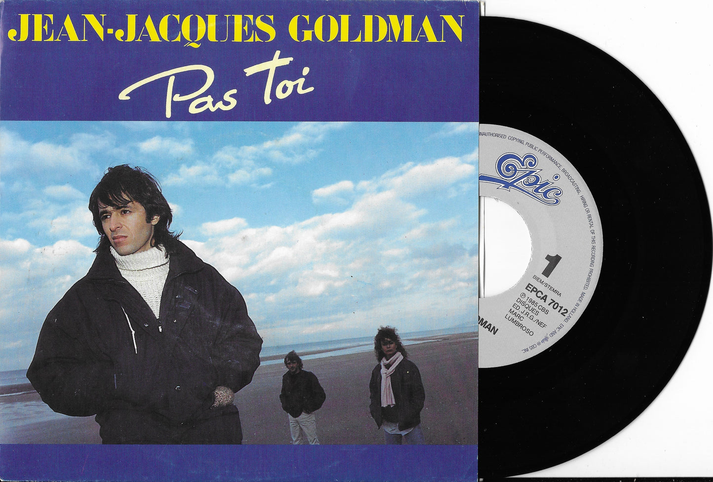 JEAN JACQUES GOLDMAN - Pas Toi