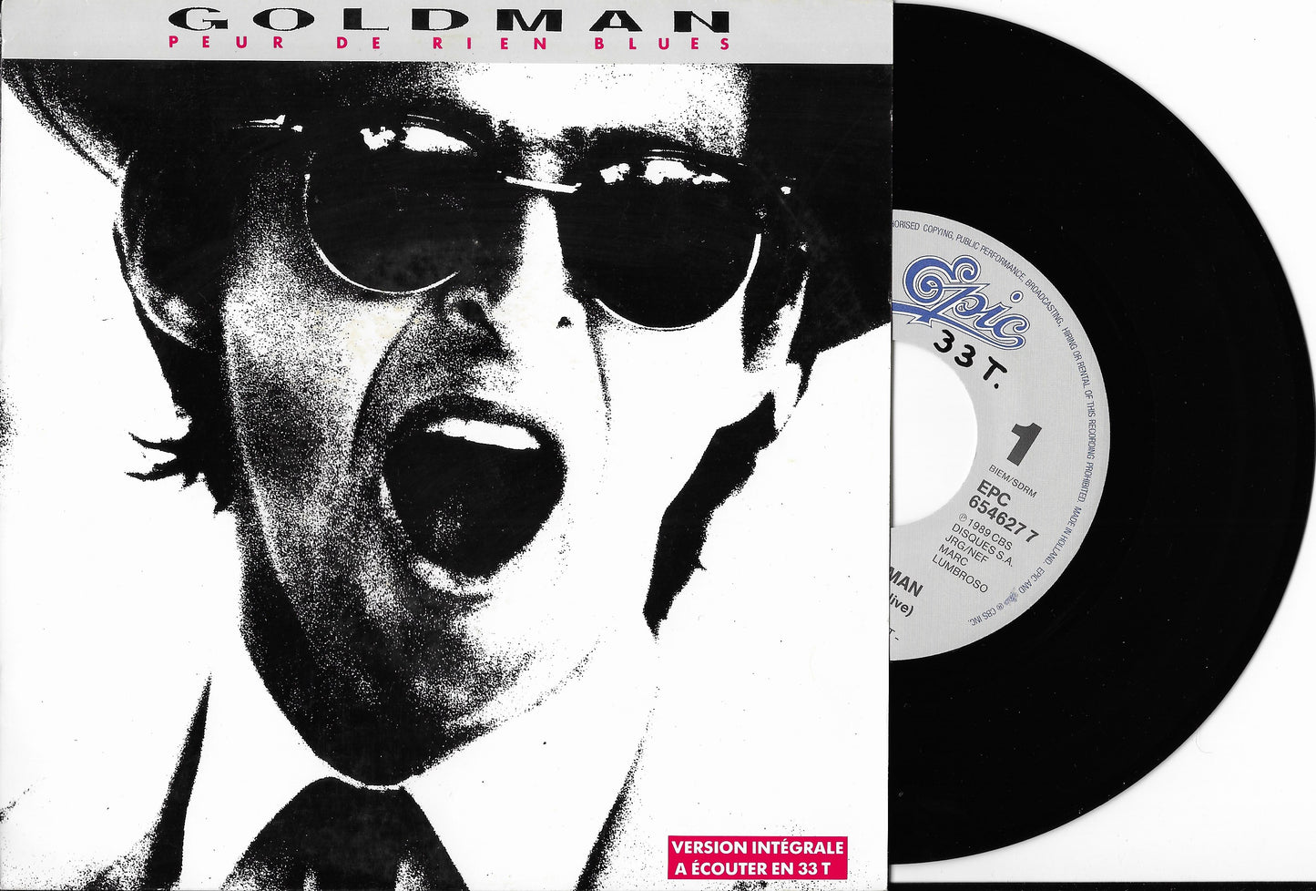 JEAN JACQUES GOLDMAN - Peur De Rien Blues