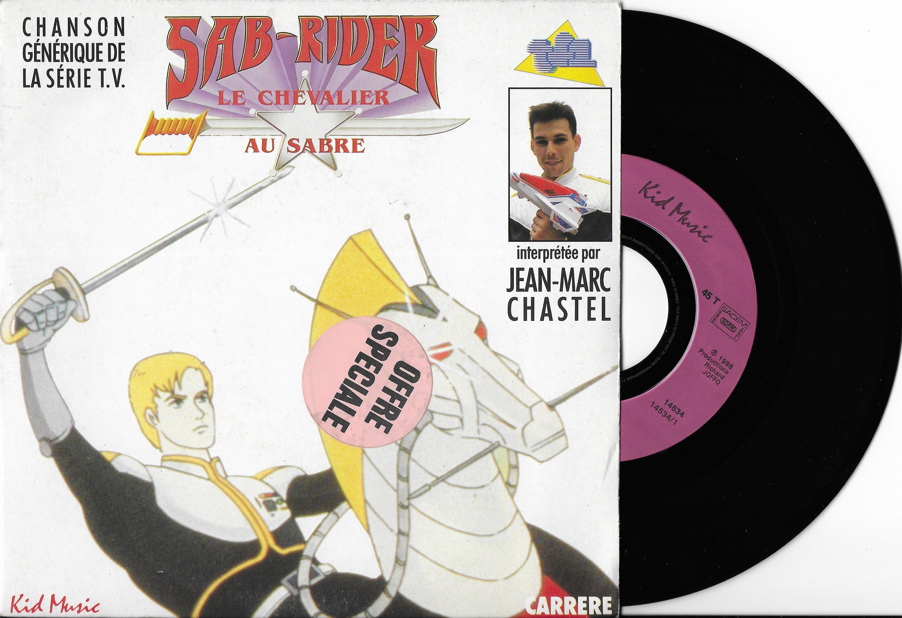 Disque Vinyle 33 tours Occasion - JEAN MARC CHASTEL - Sab - Rider Le ...