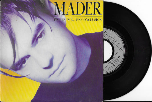 JEAN PIERRE MADER - En Résumé... En Conclusion