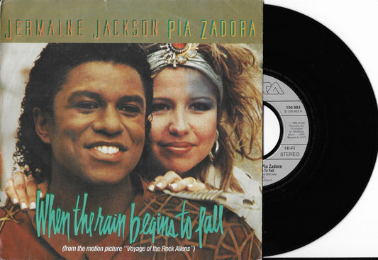 JERMAINE JACKSON / PIA SADORA - When The Rain Begins To Fall