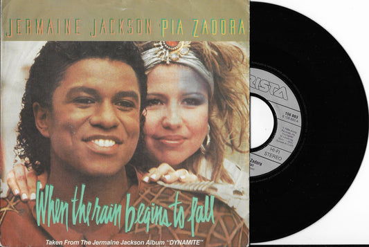 JERMAINE JACKSON / PIA SADORA - When The Rain Begins To Fall