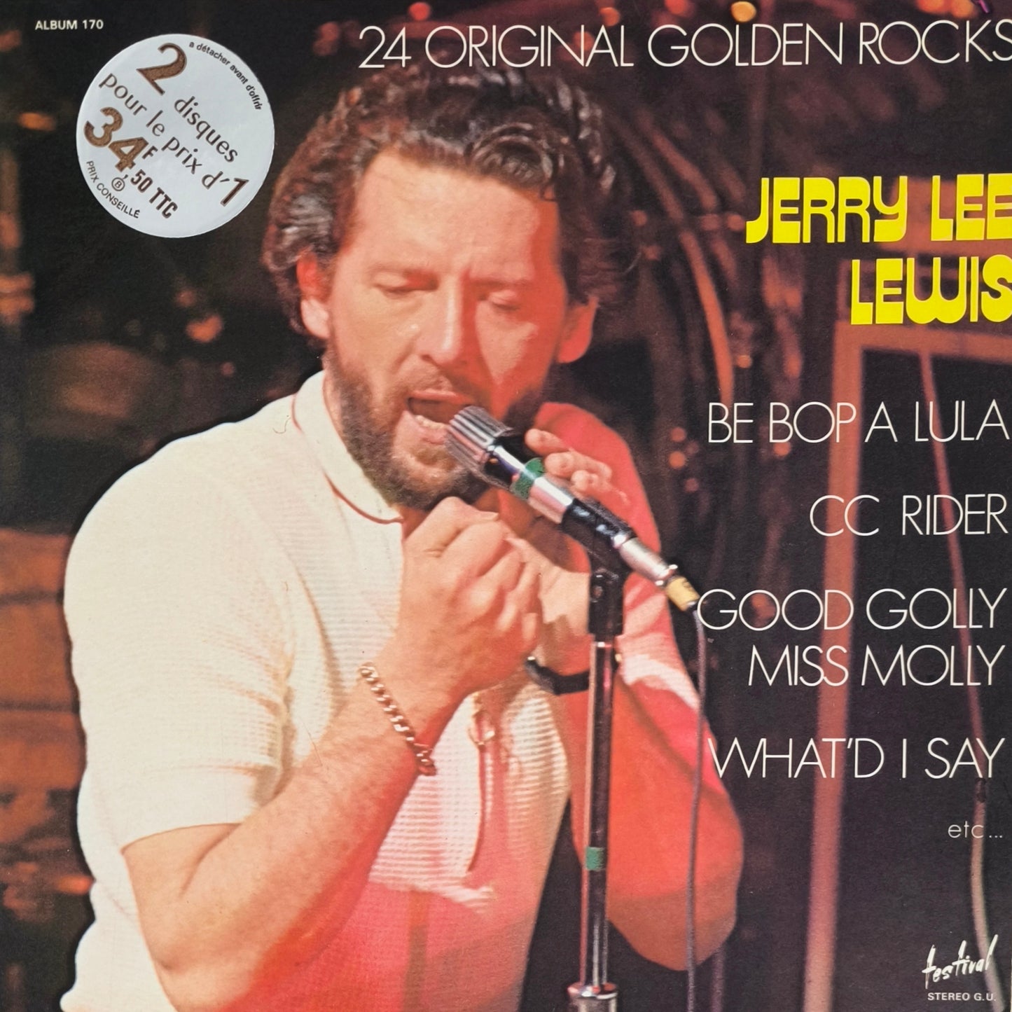 JERRY LEE LEWIS - 24 Original Golden Rocks