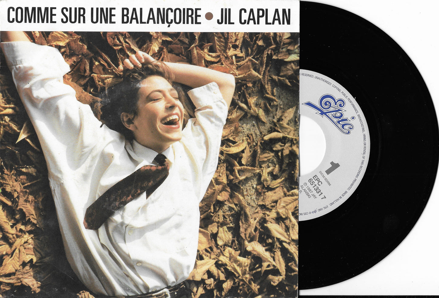 JIL CAPLAN - Comme Sur Une Balançoire