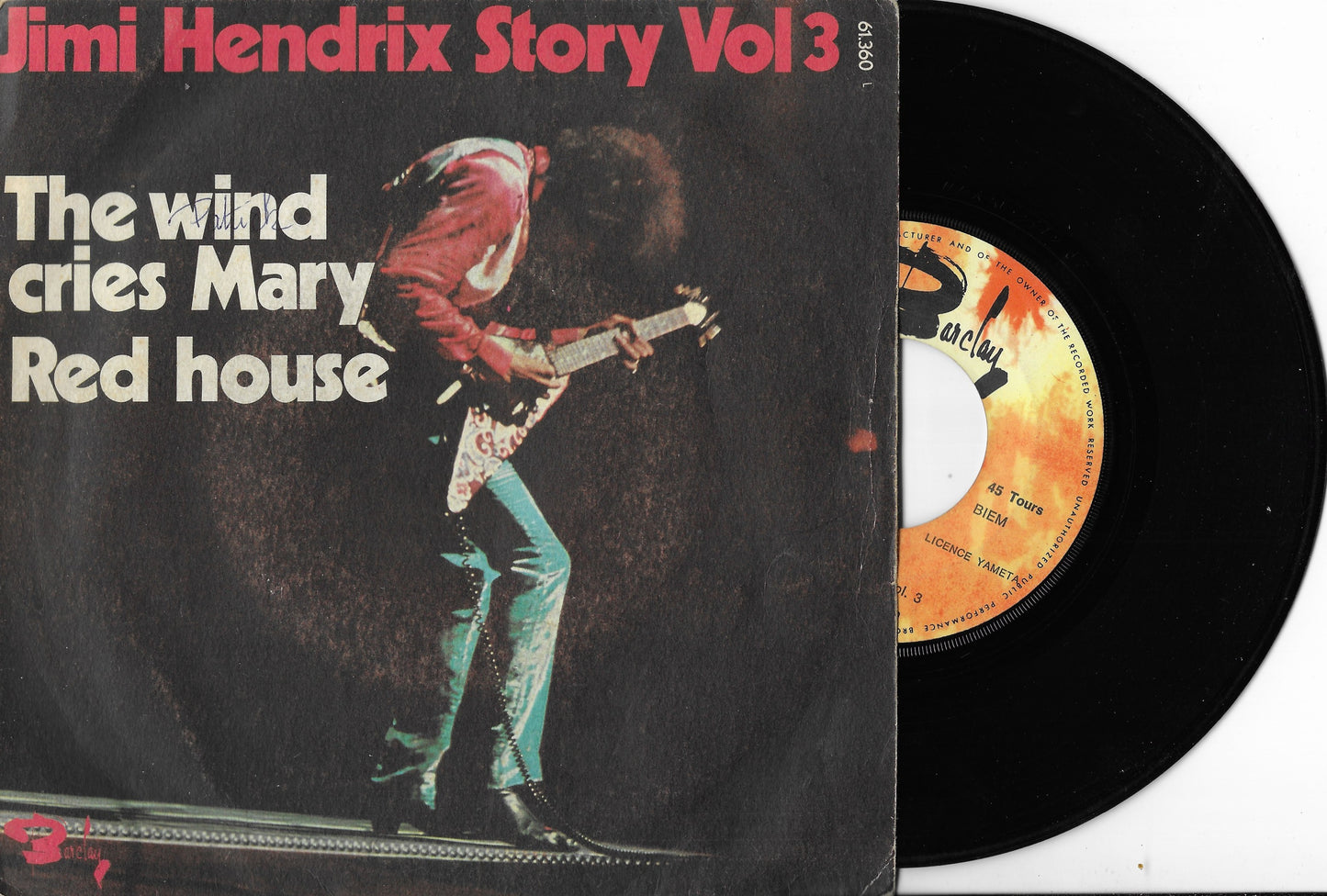 JIMI HENDRIX - The Wind Cries Mary / Red House