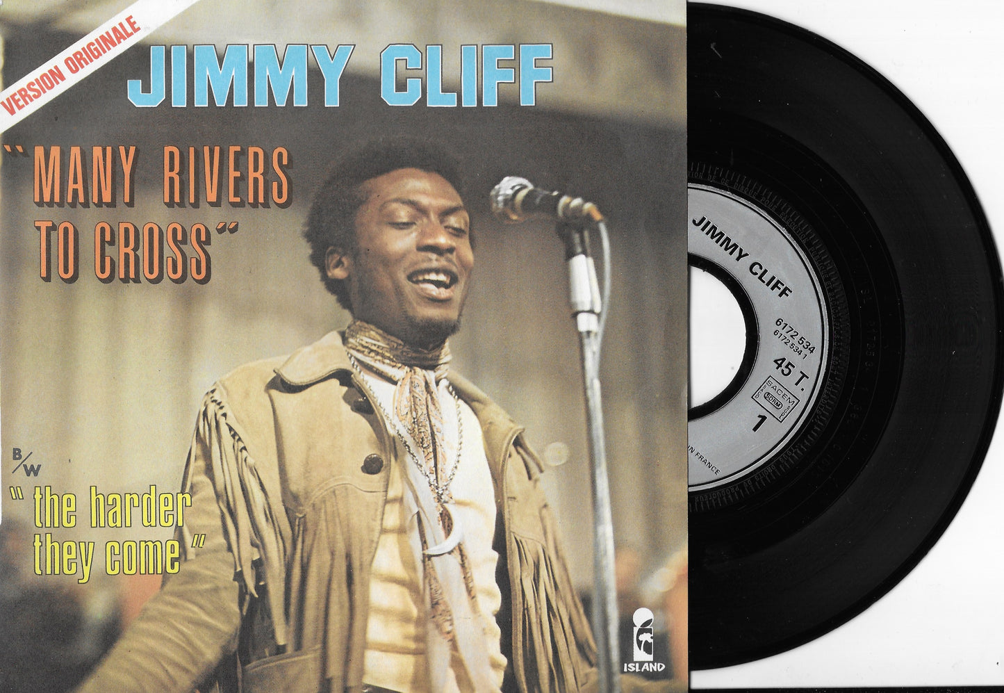 JIMMY CLIFF - Many Rivers To Cross / The Harder They Come - Disque ...