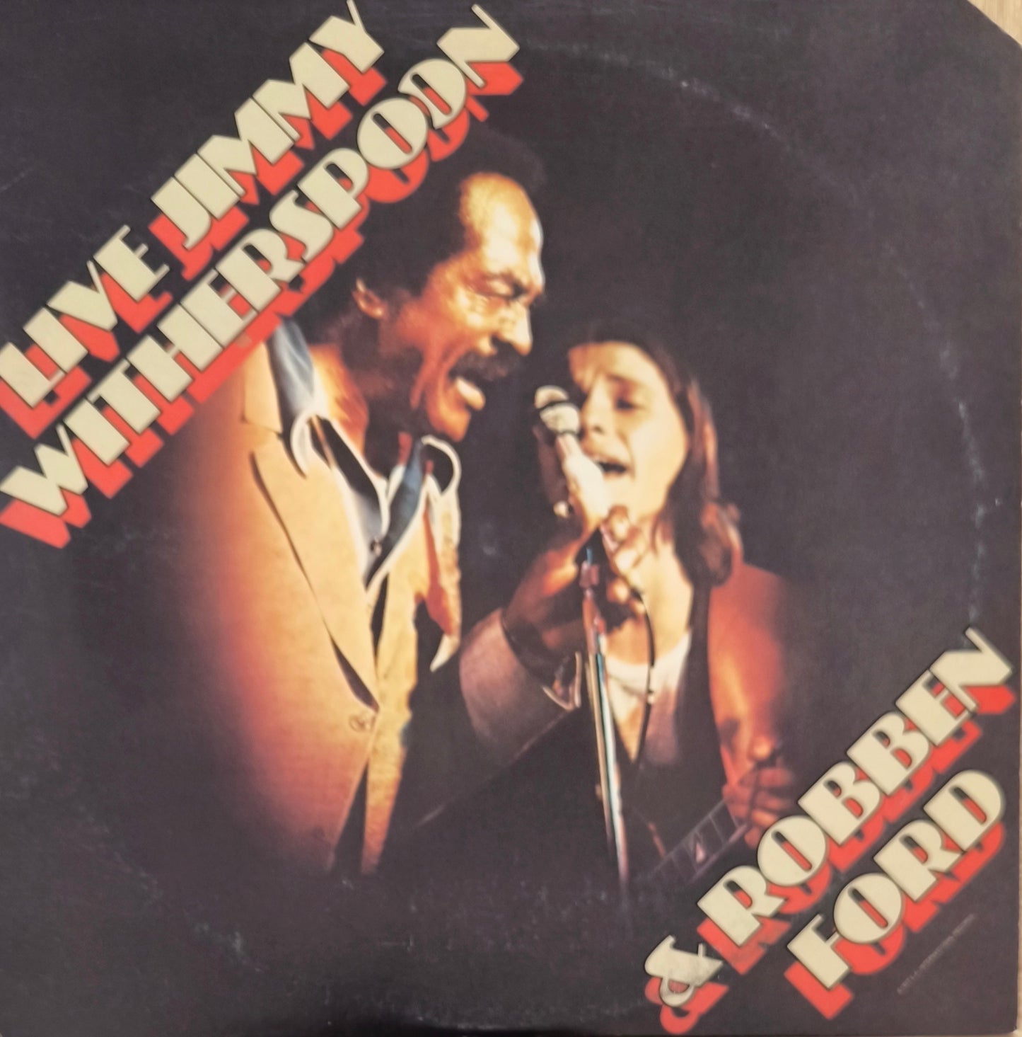 JIMMY WITHERSPOON & ROBBEN FORD - Live Jimmy Witherspoon & Robben Ford