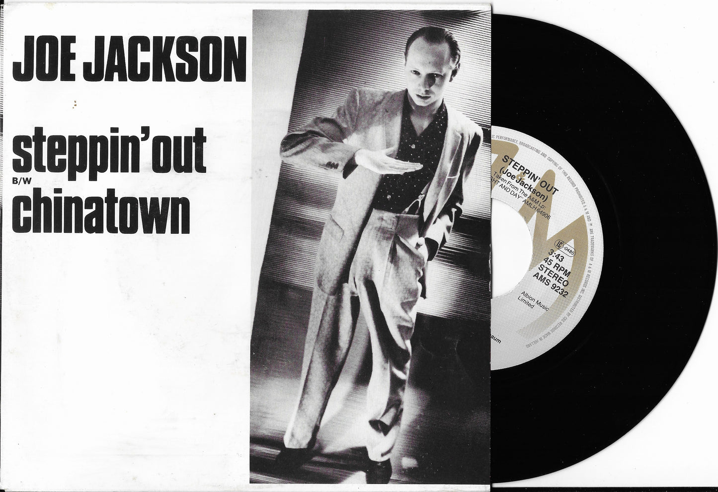 JOE JACKSON - Steppin' Out / Chinatown