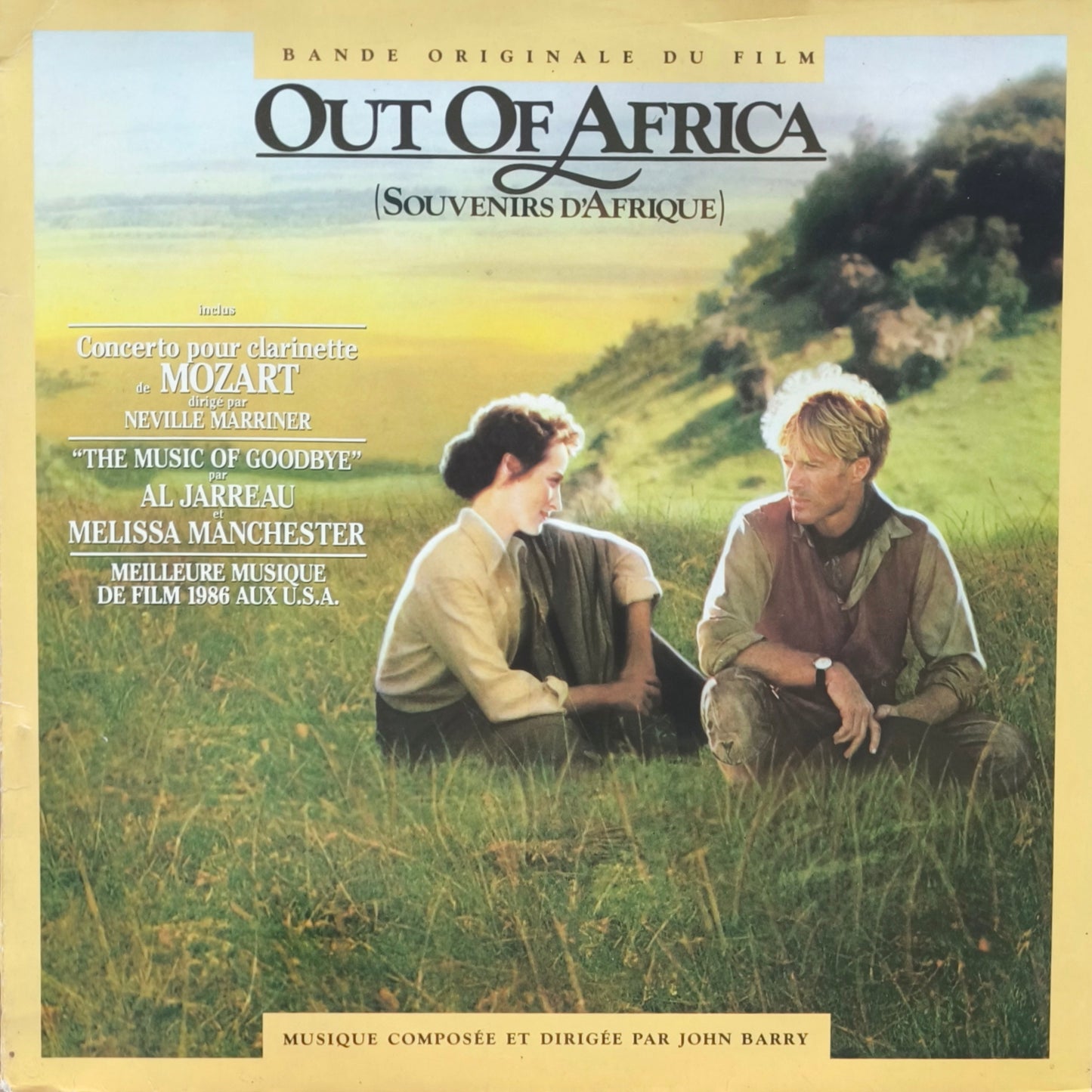 JOHN BARRY - Out Of Africa (Music From The Motion Picture Soundtrack)