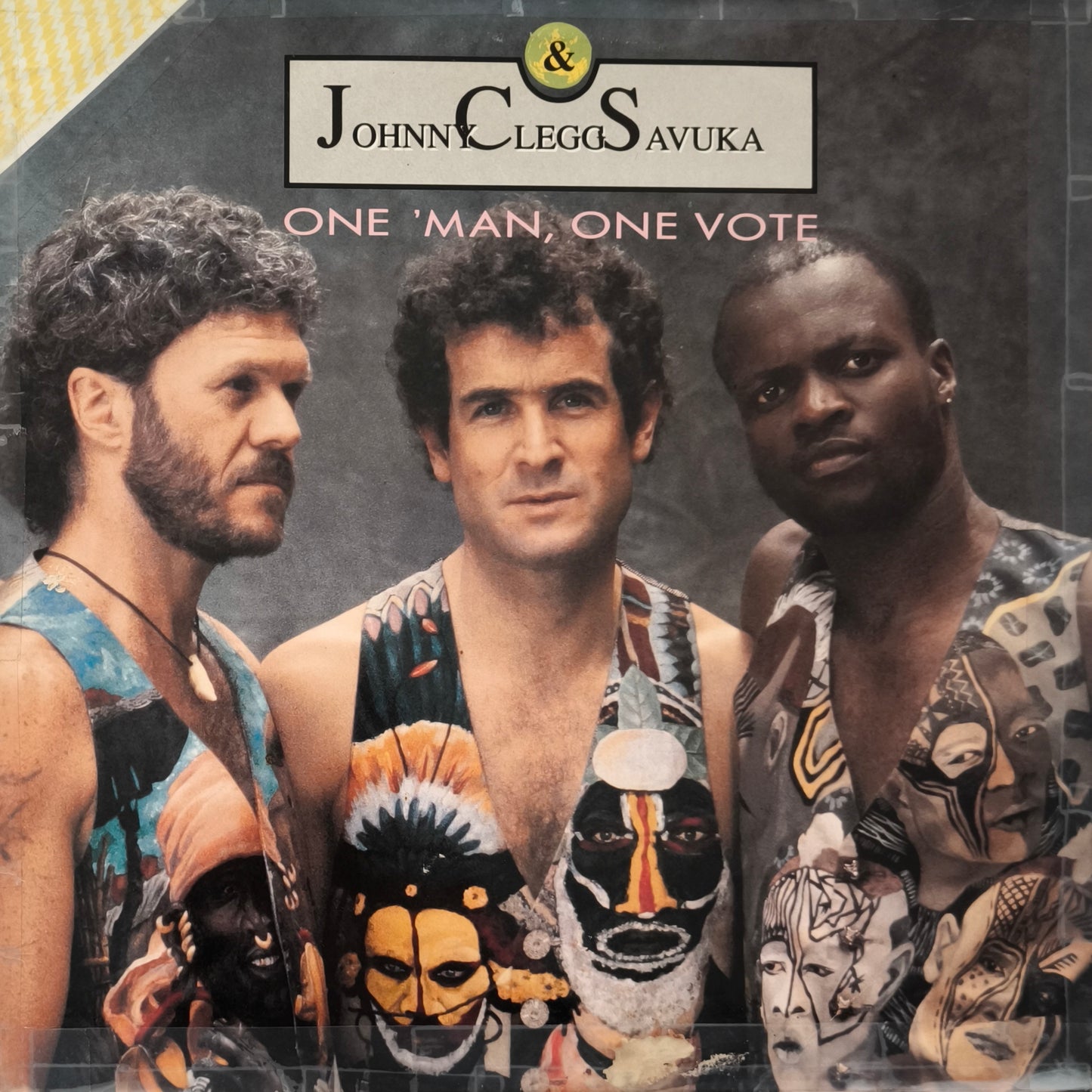 JOHNNY CLEGG & SAVUKA - One 'Man, One Vote