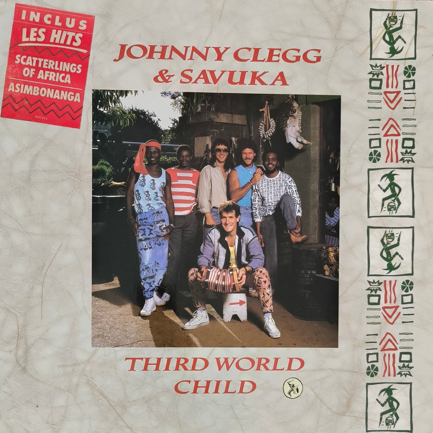 JOHNNY CLEGG & SAVUKA - Third World Child