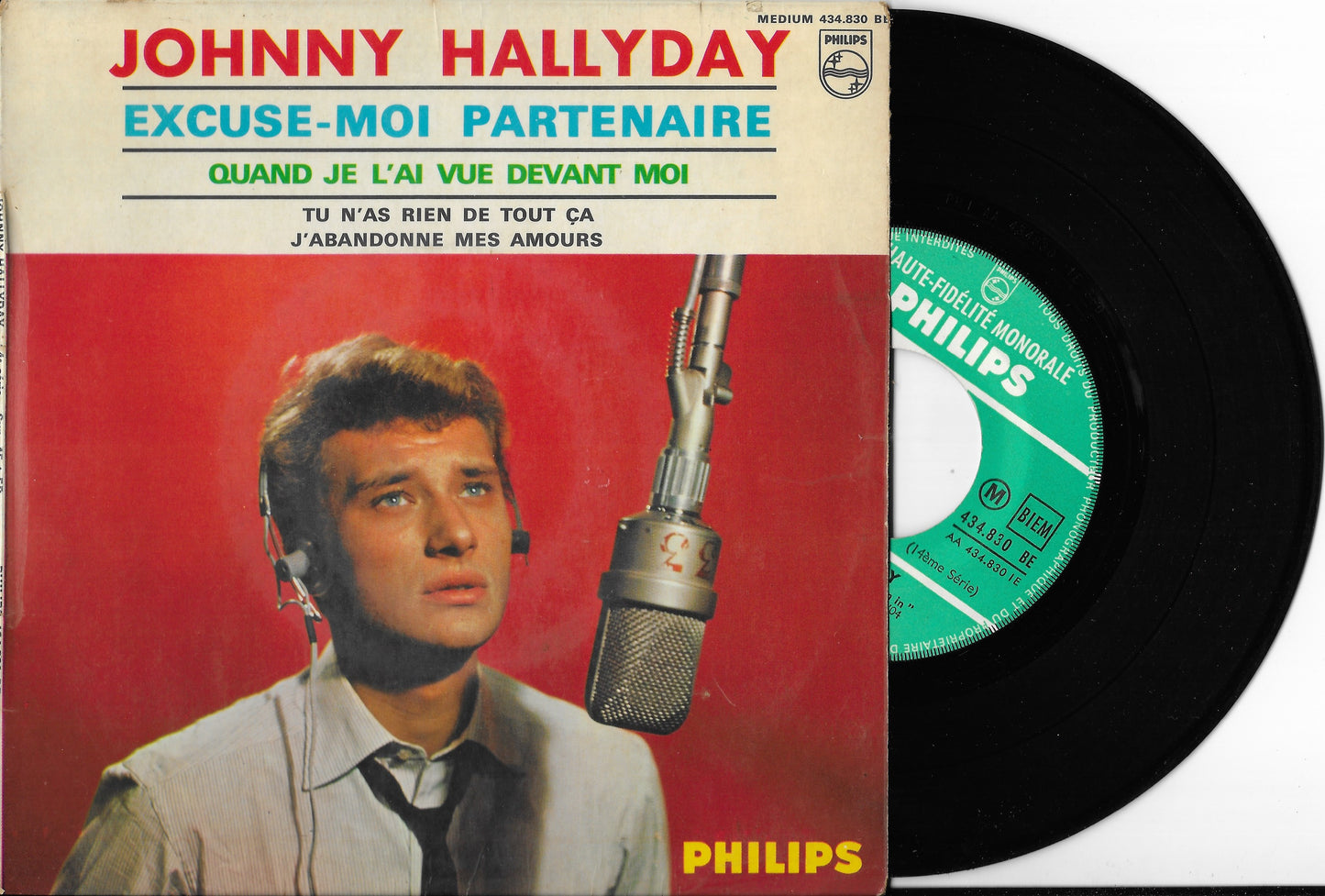 JOHNNY HALLYDAY - Excuse-moi Partenaire