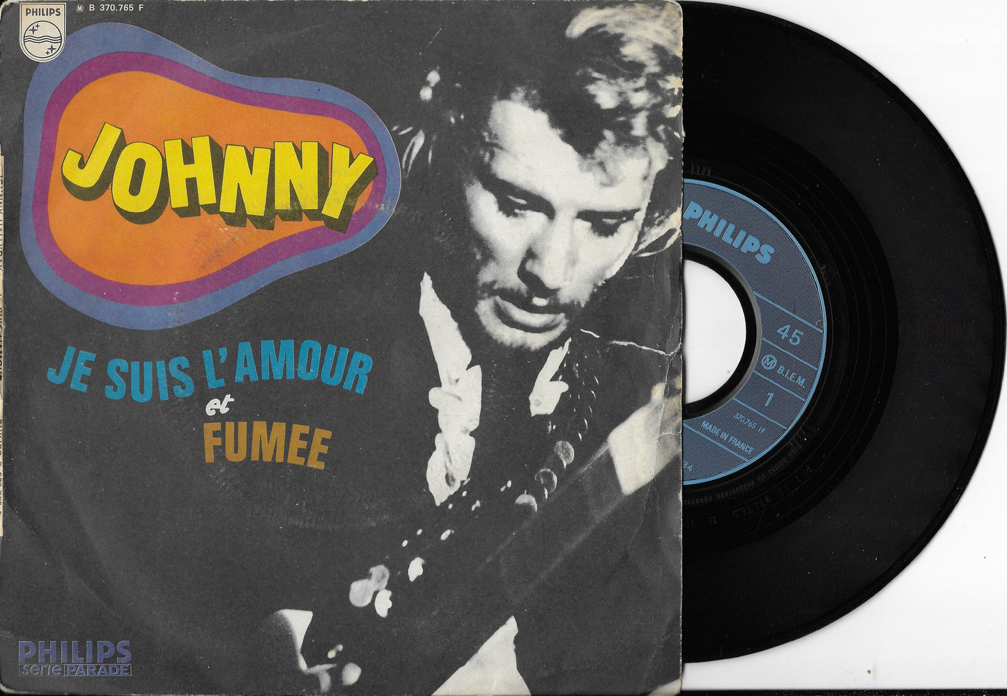 JOHNNY HALLYDAY - Je Suis L'amour / Fumée