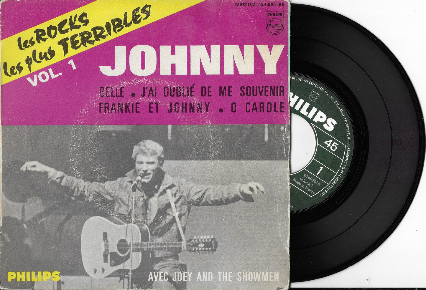 JOHNNY HALLYDAY - Les Rocks Les Plus Terribles Vol.1