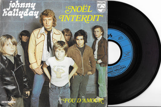 JOHNNY HALLYDAY - Noël Interdit / Fou D'amour