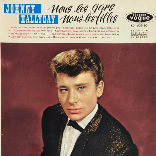 JOHNNY HALLYDAY - Nous Les Gars, Nous Les Filles