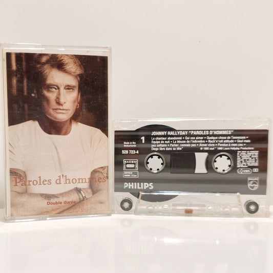 JOHNNY HALLYDAY - Paroles D'hommes