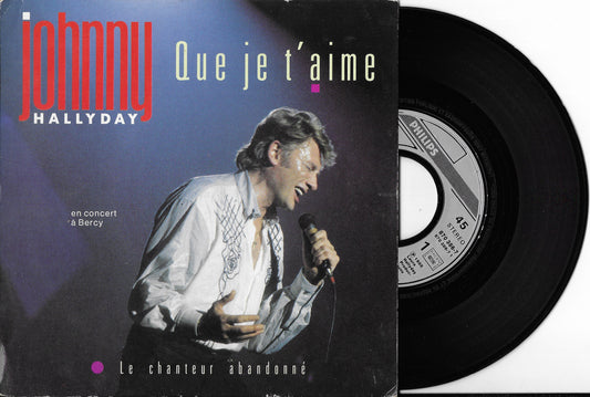 JOHNNY HALLYDAY - Que Je T'aime