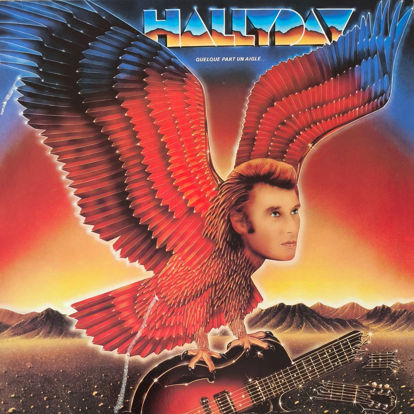 JOHNNY HALLYDAY - Quelque Part Un Aigle...