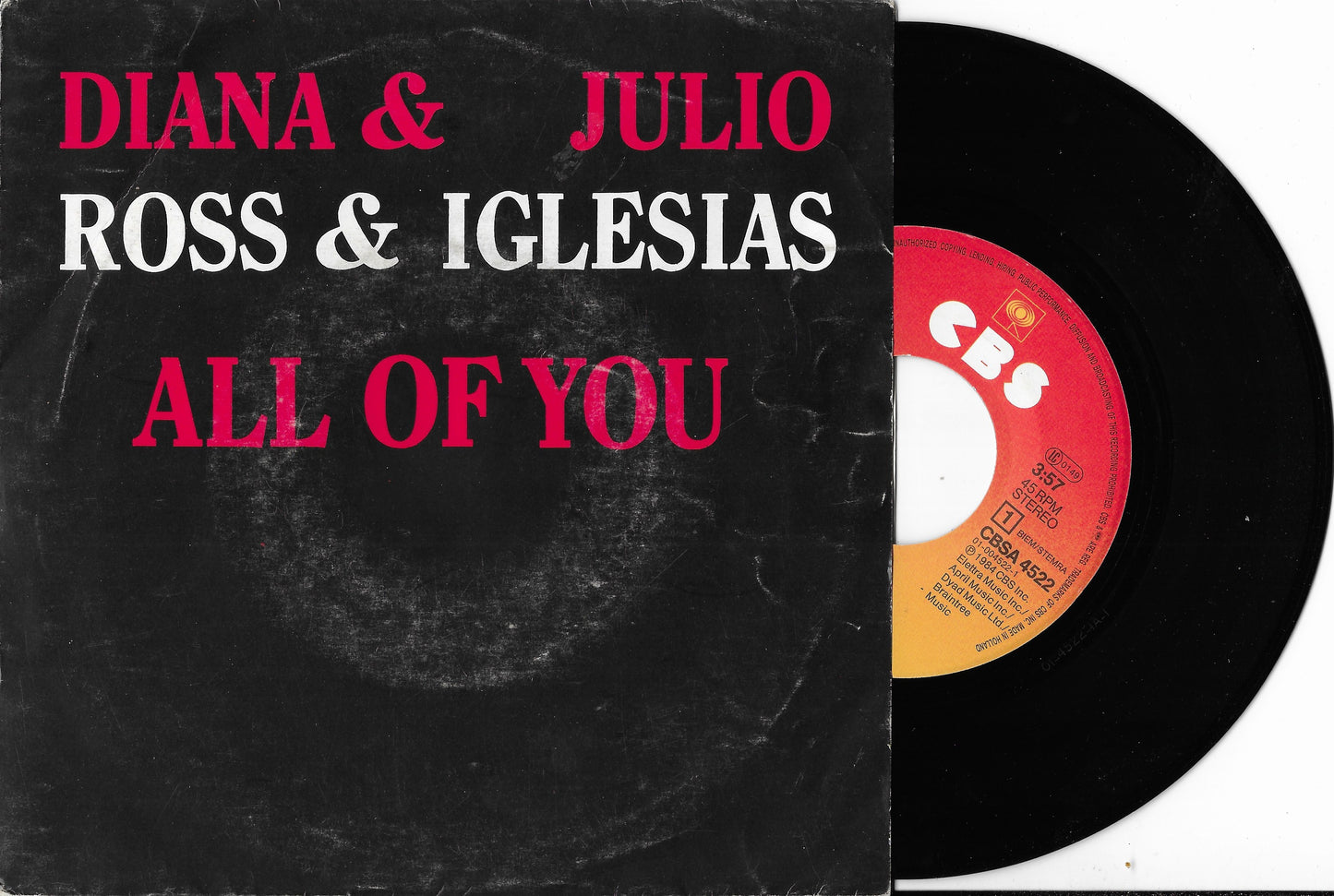 JULIO IGLESIAS / DIANA ROSS - All Of You