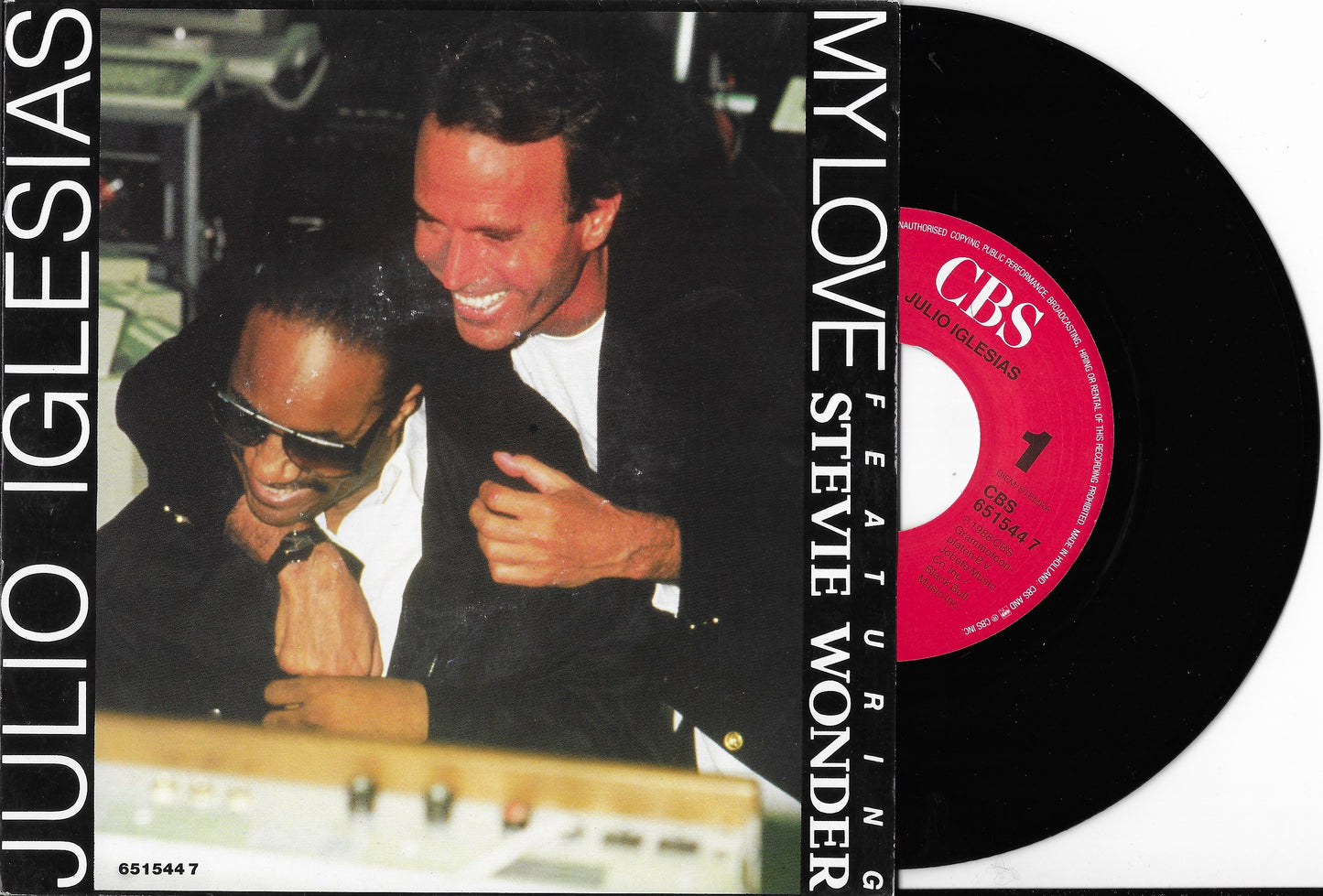 JULIO IGLESIAS Featuring STEVIE WONDER -My Love