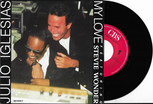 JULIO IGLESIAS Featuring STEVIE WONDER -My Love