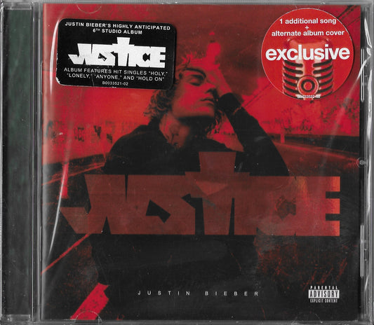JUSTIN BIEBER - Justice (Neuf, scellé)