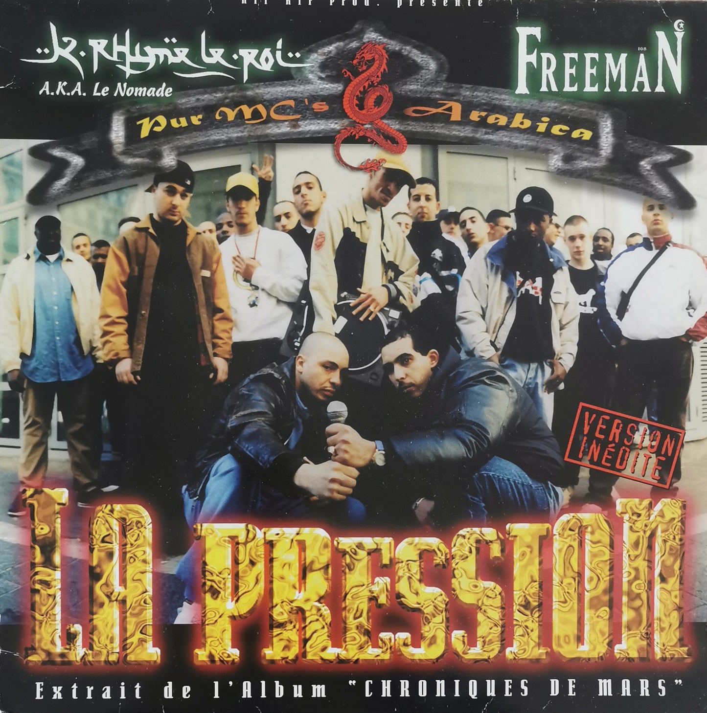 K-RHYME LE ROI & FREEMAN - La Pression