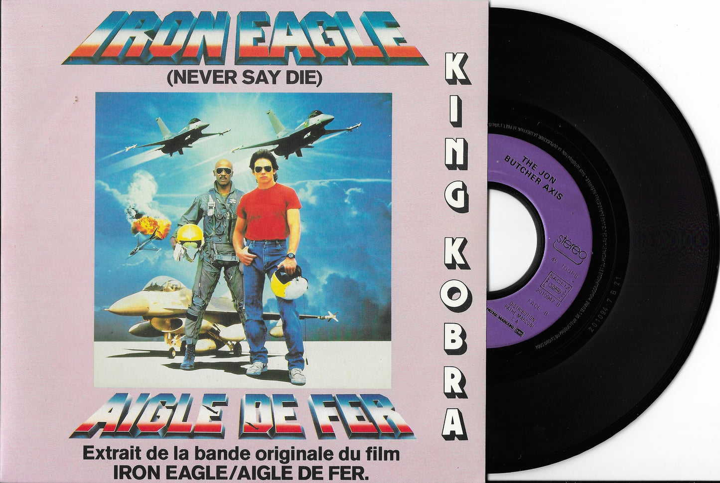 KING KOBRA - Iron Eagle (Never Say Die)