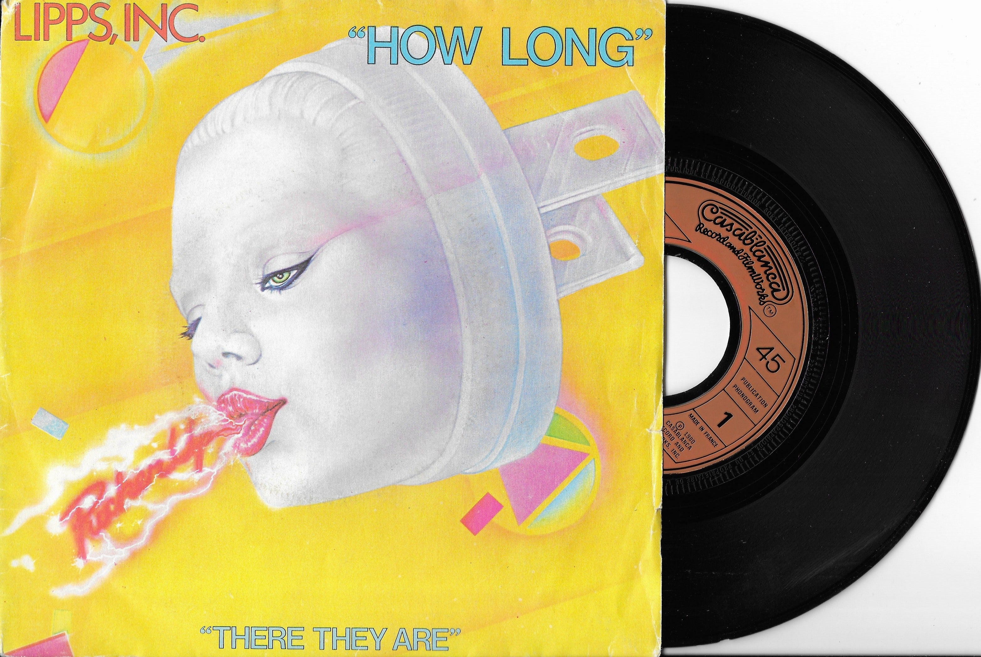 Disque Vinyle 45 tours Occasion LIPPS, INC. How Long digg'O'vinyl