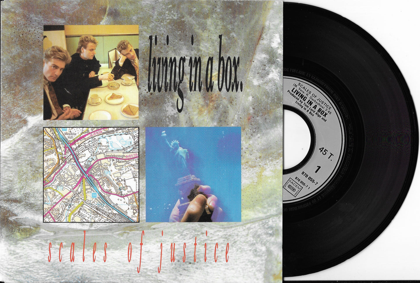 LIVING IN A BOX - Scales Of Justice