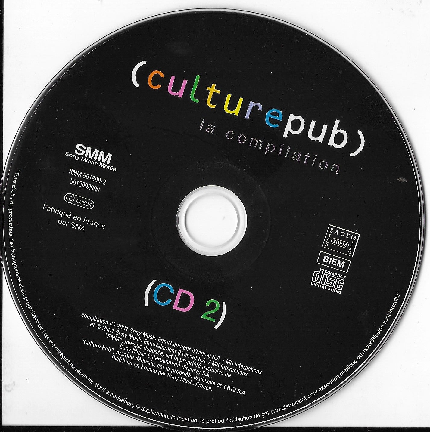 CULTURE PUB - La Compilation Le Meilleur De La Musique Pub