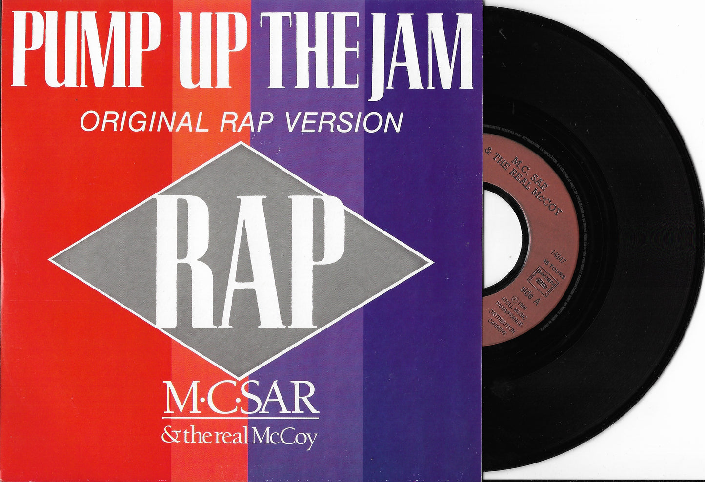 M.C. SAR & THE REAL McCOY - Pump Up The Jam - Rap