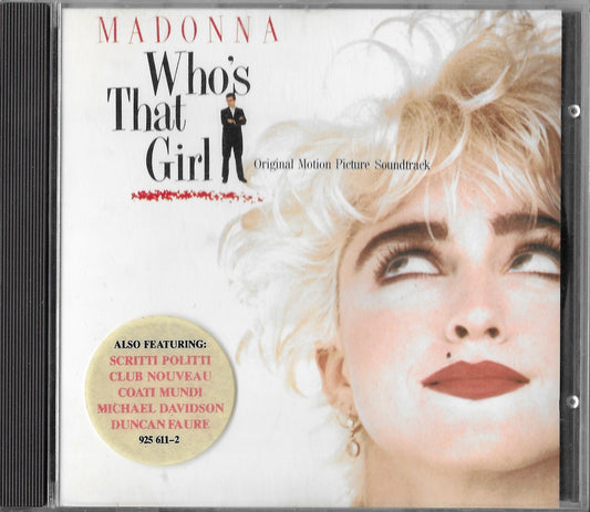 MADONNA - Who's That Girl (Original Motion Picture Soundtrack)