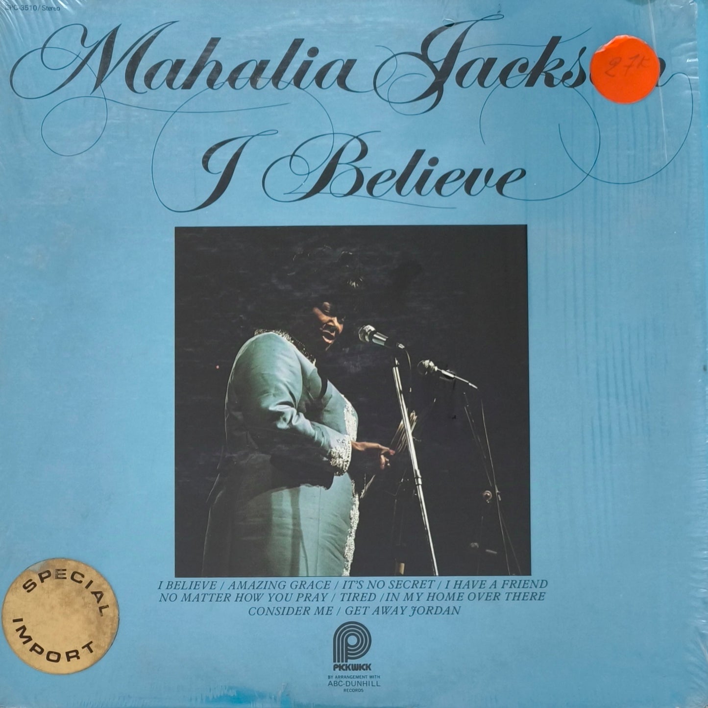 MAHALIA JACKSON - I Believe