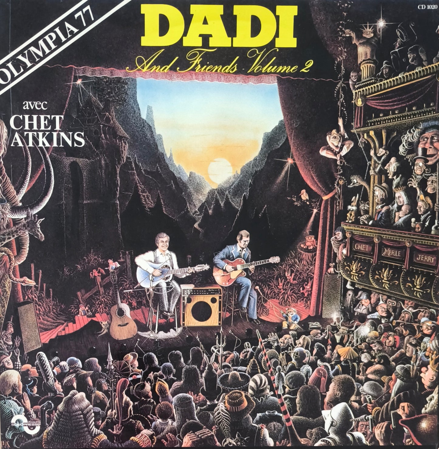 MARCEL DADI - Marcel Dadi And Friends Volume 2 - Olympia 77