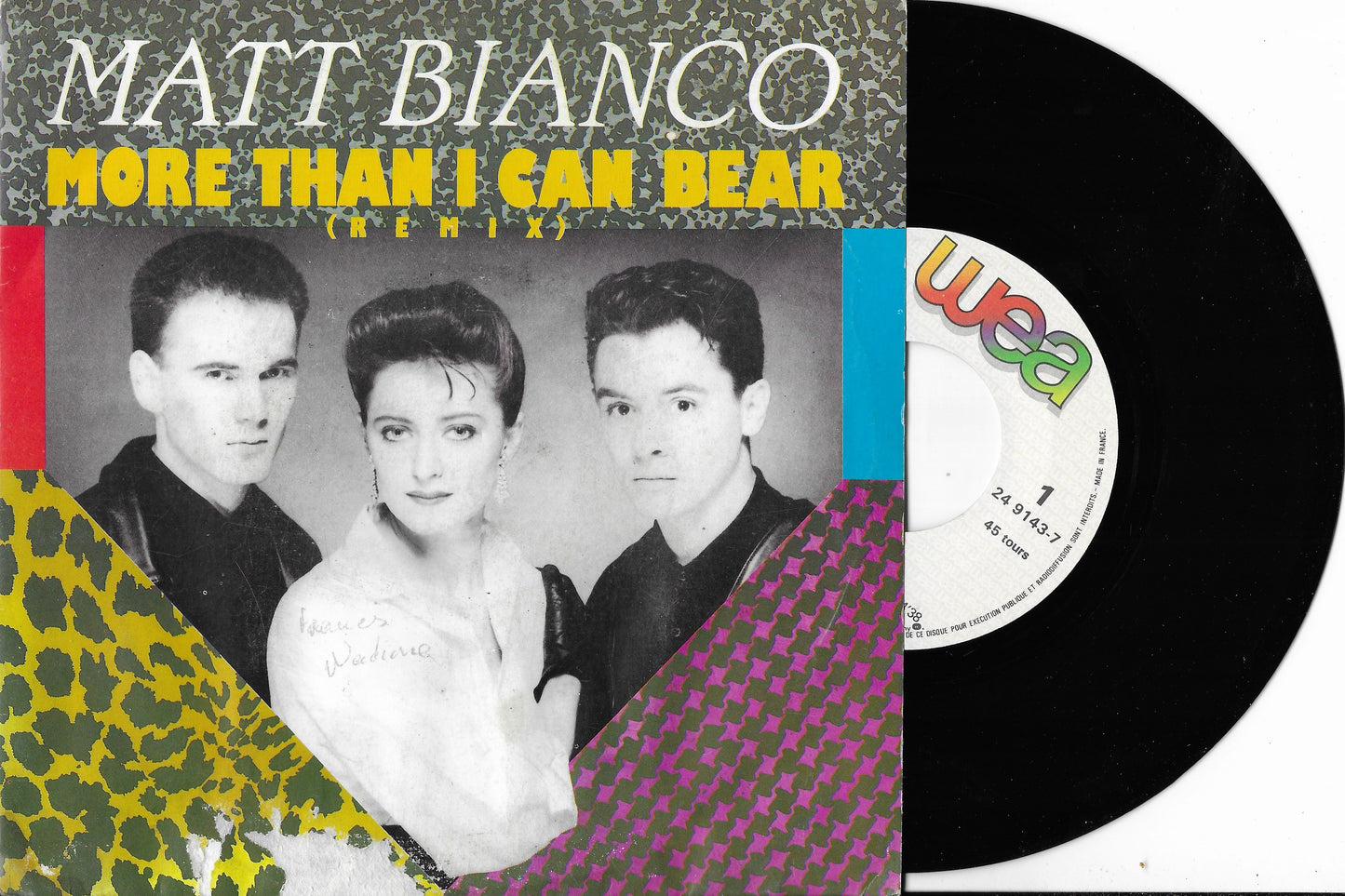 MATT BIANCO - More than I Can Bear (Remix)