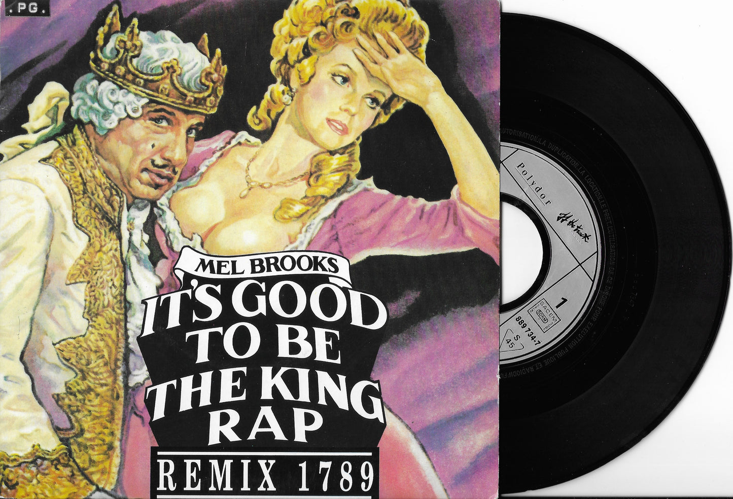 Disque Vinyle 45 tours Occasion MEL BROOKS It's Good To Be The King