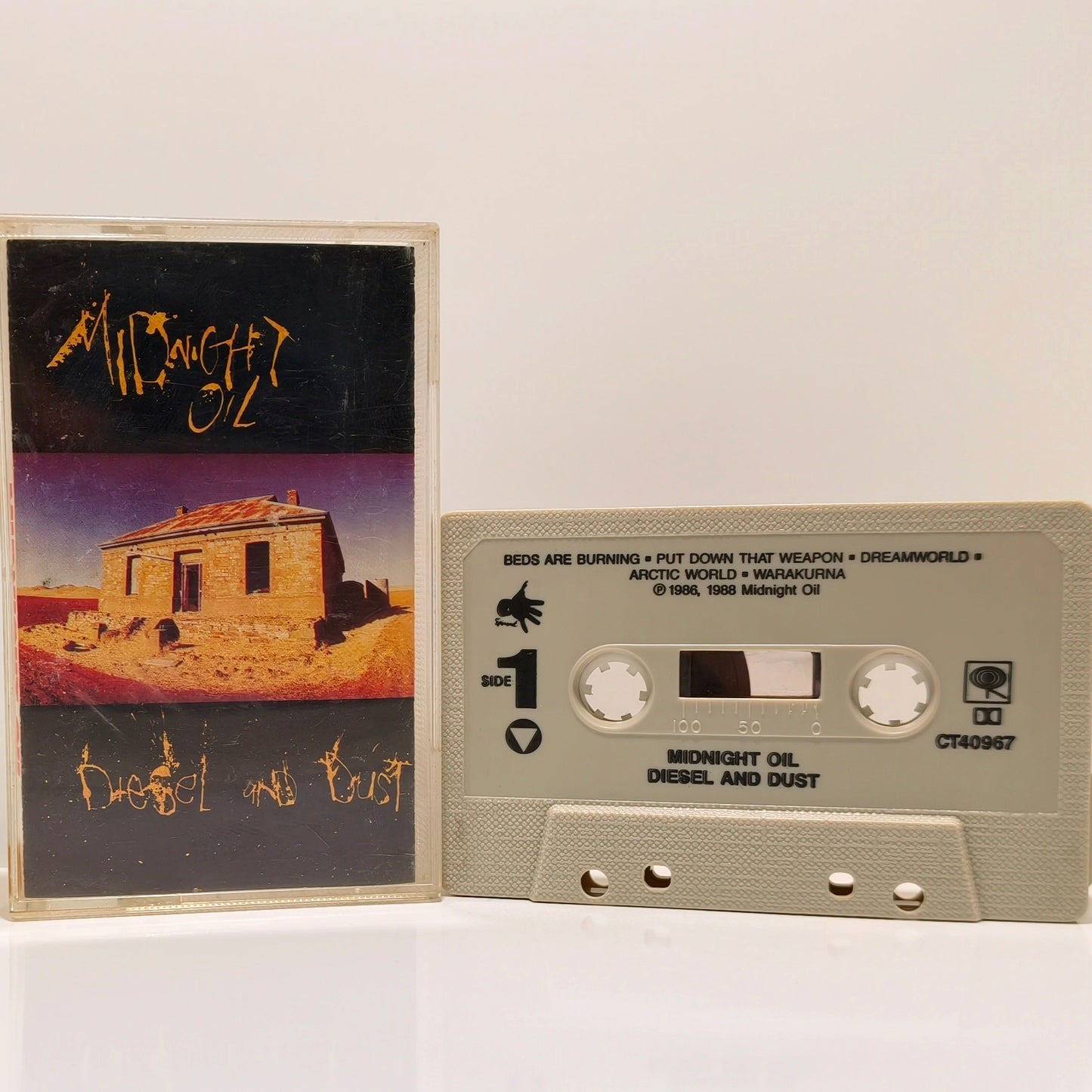 MIDNIGHT OIL - Diesel And Dust (Pressage US)