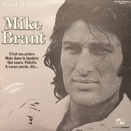 MIKE BRANT - Disque de Platine