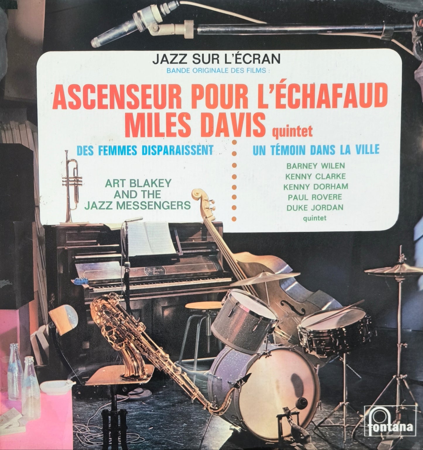 MILES DAVIS QUINTET / ART BLAKEY AND THE JAZZ MESSENGERS / BARNEY WILEN - Jazz Sur L'écran