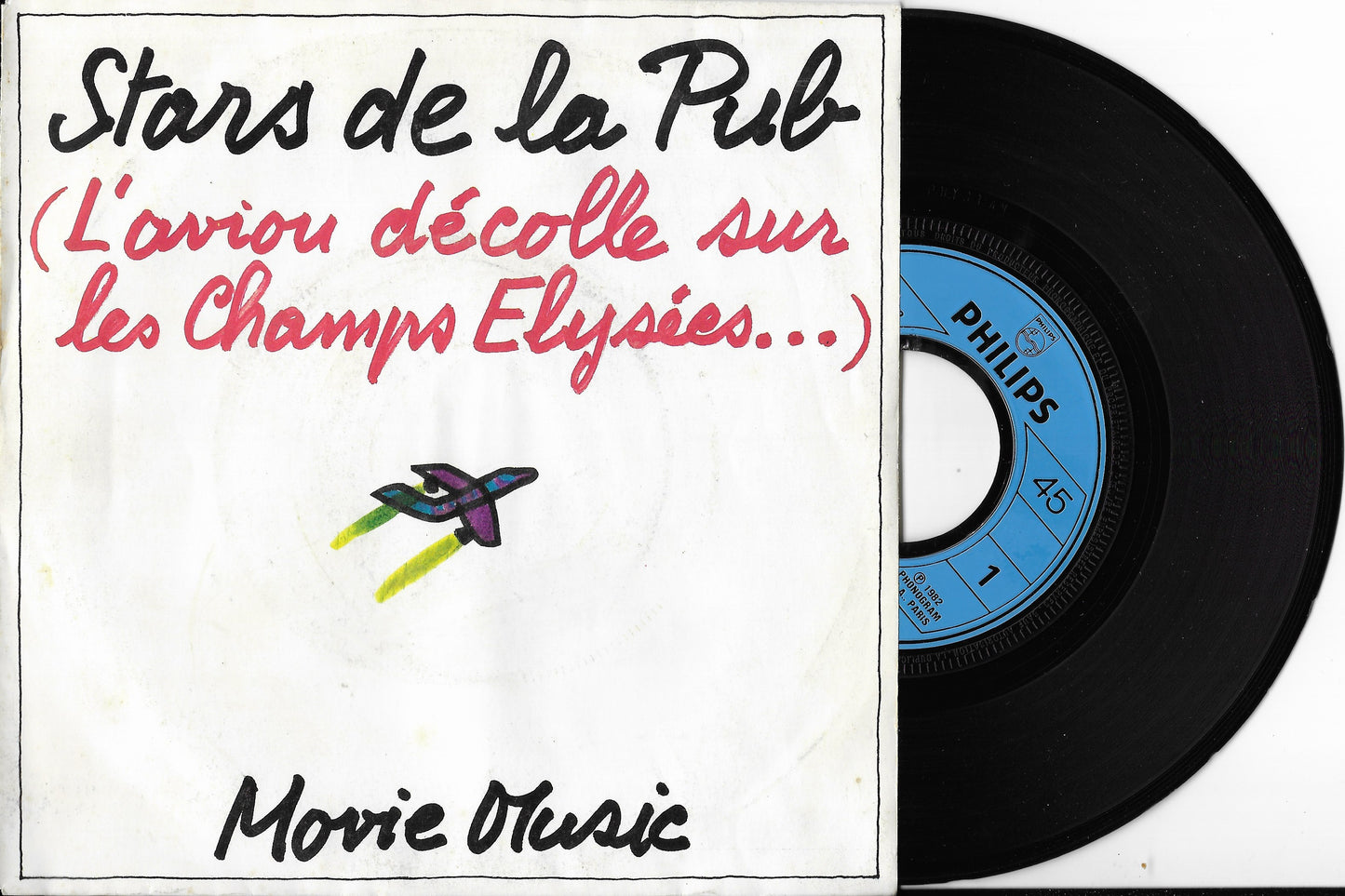 MOVIE PUBLIC - Stars De La Pub (L'avion Décolle Sur Les Champs Elysées...)
