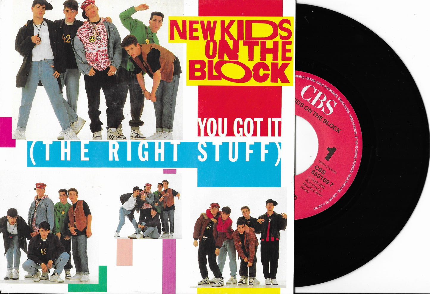 NEW KIDS ON THE BLOCK - You Got It (The Right Stuff)