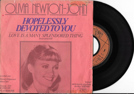 OLIVIA NEWTON-JOHN - Hopelessly Devoted To You