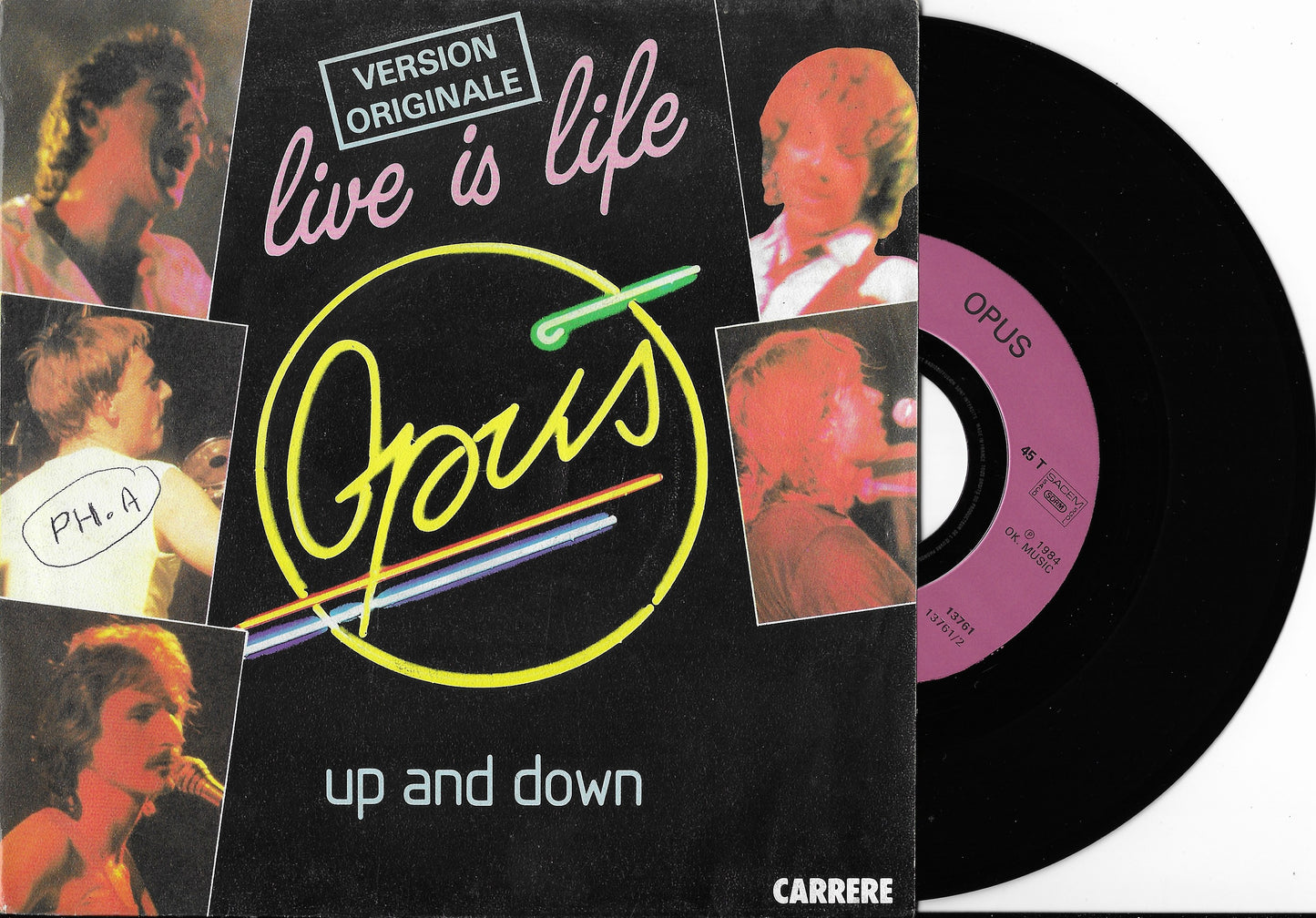 OPUS -Live Is Life / Up And Down