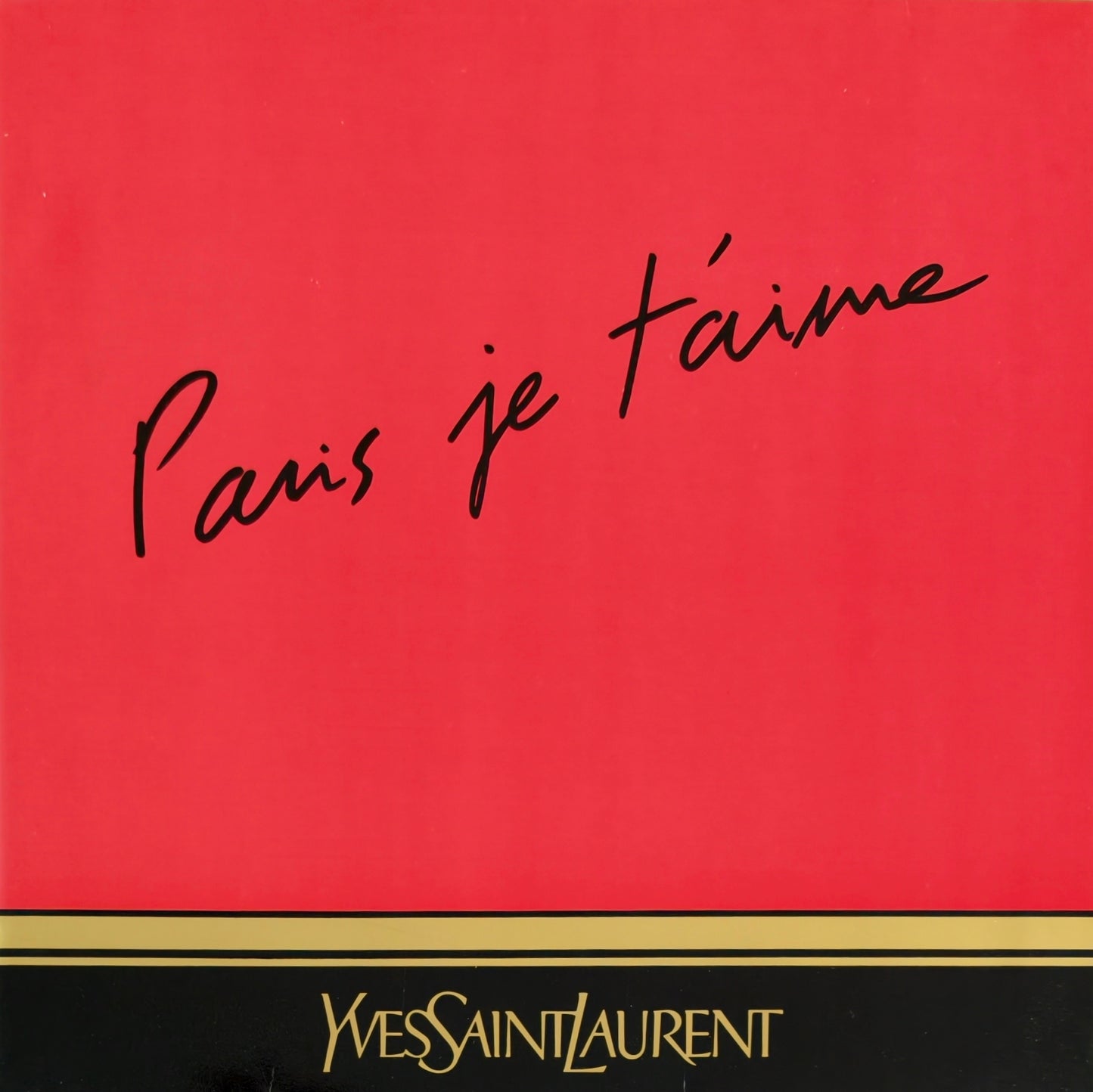 PARIS JE T'AIME (Picture Disc)