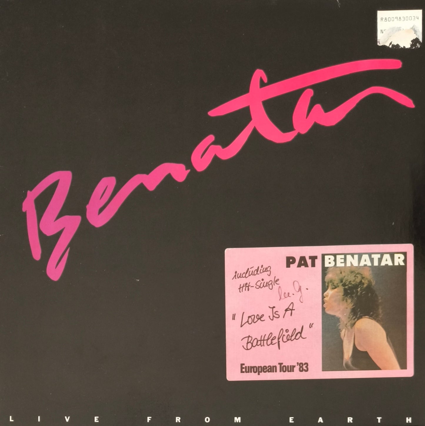 PAT BENATAR - Live From Earth